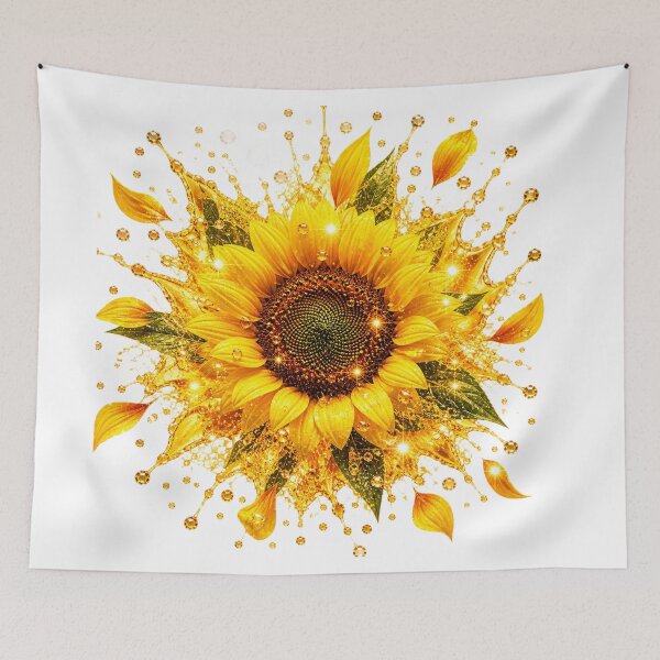Item preview, Sunflower Splash Art designed and sold by AureliasDesignStudio.
