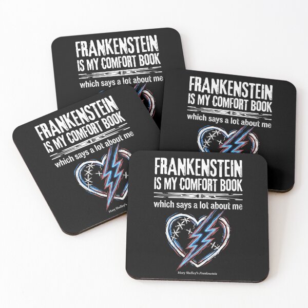Item preview, Frankenstein Is My Comfort Book Mary Shelley Gothic Reader Design designed and sold by Fenay Designs.