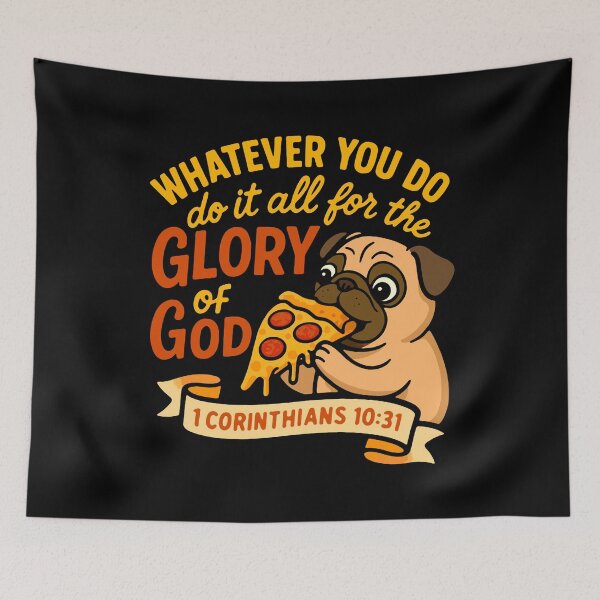 Item preview, 1 Corinthians 10:31 Do It All For The Glory Of God designed and sold by plushism.