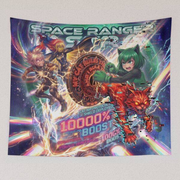Item preview, Space Ranger Astra // Full Throttle Galactic Action designed and sold by dragon580.