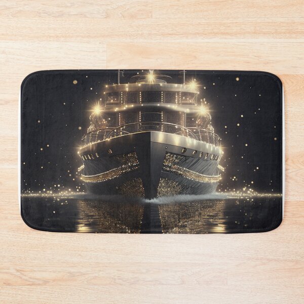 Item preview, A beautiful magical glowing ship that set sail for the New Year. designed and sold by DSAHART.
