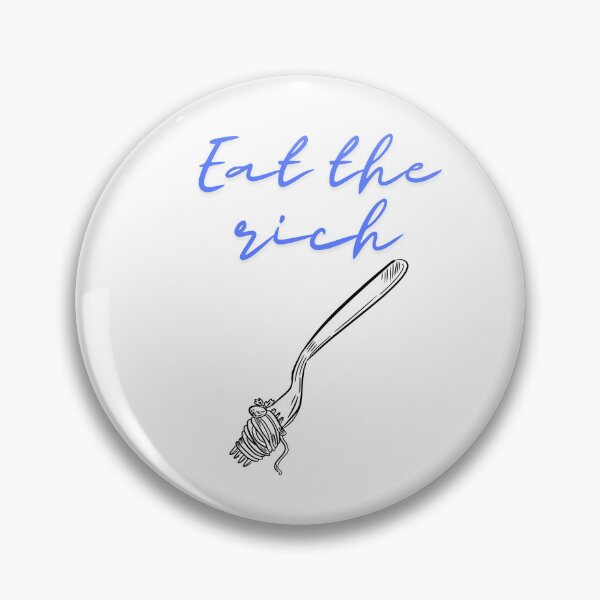 Item preview, Eat the Rich – Provocative statement slogan for streetwear & protest designs designed and sold by vinkirc.