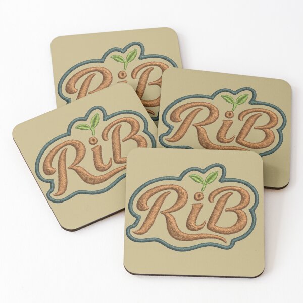 Item preview, 3D Bronze Embroidery Urban Biology Sprout Logo designed and sold by Rib-Brand.