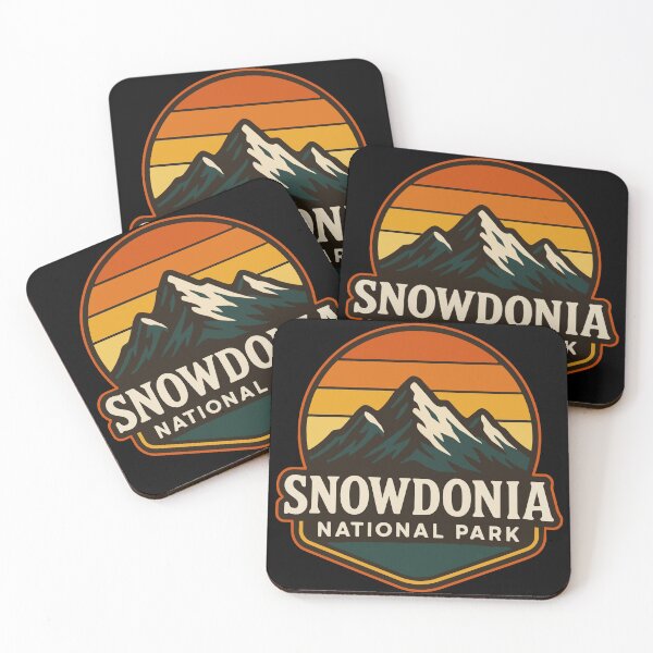 Item preview, Snowdonia National Park Retro Travel designed and sold by TomFrontierArt.