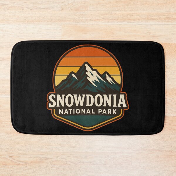Item preview, Snowdonia National Park Retro Travel designed and sold by TomFrontierArt.