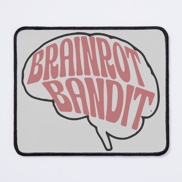 Item preview, Brainrot Bandit Doomscrolling Meme Design designed and sold by 1timelab.