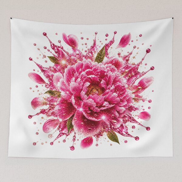 Item preview, Peony Splash Art designed and sold by AureliasDesignStudio.