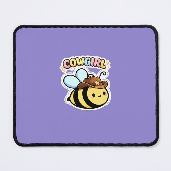 Item preview, COWGIRL - BEE STICKER designed and sold by CROFTARTS.