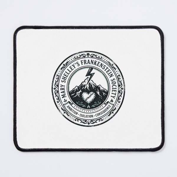 Item preview, Mary Shelley Frankenstein Society Ambition Isolation Consequence designed and sold by Fenay Designs.