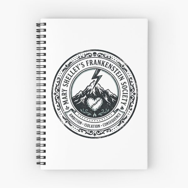 Item preview, Mary Shelley Frankenstein Society Ambition Isolation Consequence designed and sold by Fenay Designs.
