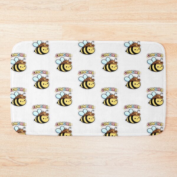 Item preview, COWGIRL - BEE STICKER designed and sold by CROFTARTS.