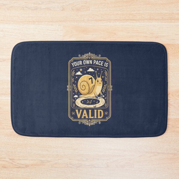 Item preview, Your Own Pace Is Valid Snail Motivation T-Shirt designed and sold by ArthUpscale.