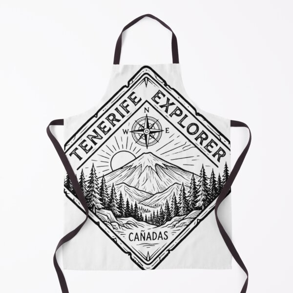 Item preview, Tenerife Explorer Vintage Mountain Badge Cañadas del Teide Art designed and sold by MT-Hub | Art for Every Soul.