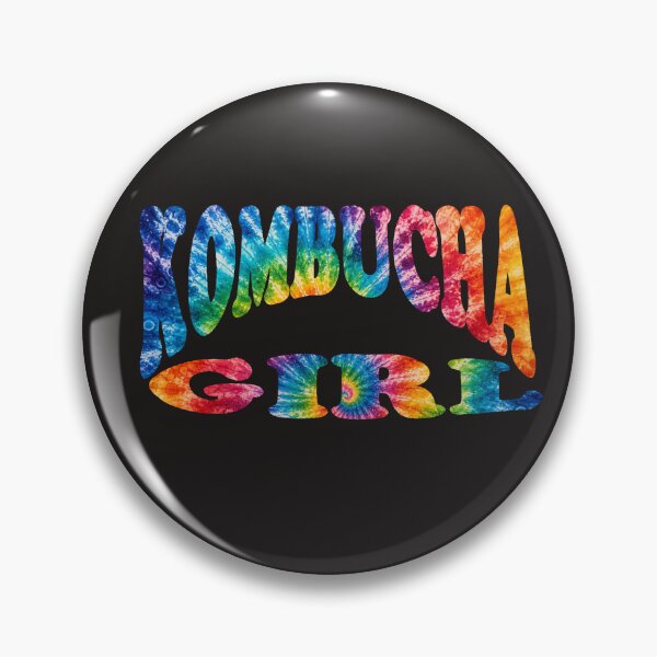Item preview, Kombucha Girl, Tie‑Dye wellness lifestyle Design for lovers of fermented drinks designed and sold by shorethings.
