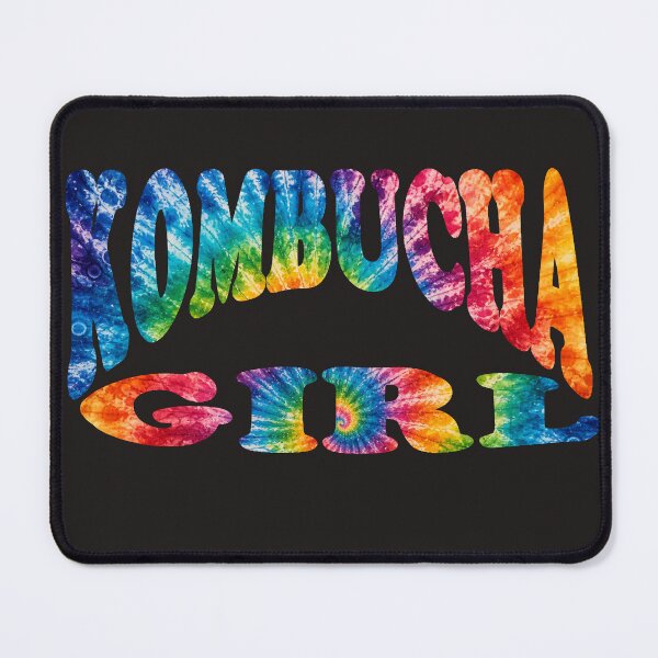 Item preview, Kombucha Girl, Tie‑Dye wellness lifestyle Design for lovers of fermented drinks designed and sold by shorethings.