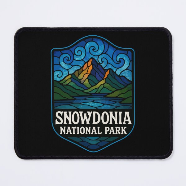 Item preview, Snowdonia National Park Stained Glass Art designed and sold by TomFrontierArt.