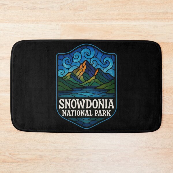 Item preview, Snowdonia National Park Stained Glass Art designed and sold by TomFrontierArt.