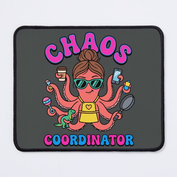 Item preview, Chaos Coordinator Octopus Mom Pop Art designed and sold by DigitalGlade.