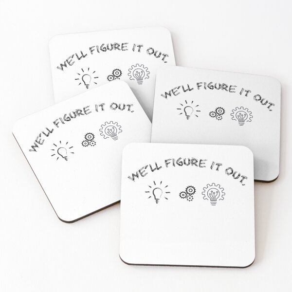 Item preview, We’ll Figure It Out - Creative Problem Solving Design designed and sold by FriciShop.