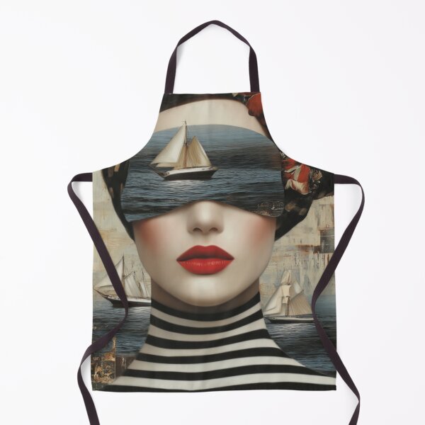 Item preview, Surreal Sailboat Vision Portrait designed and sold by AngelinArts.