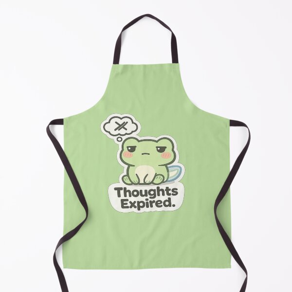 Item preview, Thoughts Expired Frog Meme | Funny Brain Dead Cute Frog Design designed and sold by BabyStark.