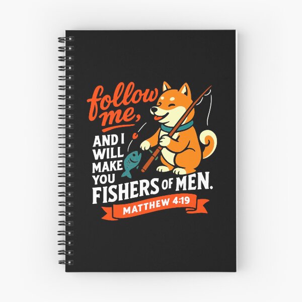 Item preview, Matthew 4:19 Follow me and I will make you fishers of men designed and sold by plushism.
