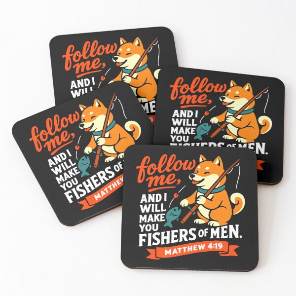 Item preview, Matthew 4:19 Follow me and I will make you fishers of men designed and sold by plushism.