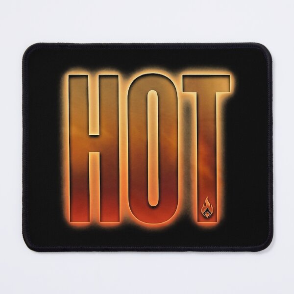 Item preview, Hot Fiery Glow Typography Bold Flame Aesthetic designed and sold by Meivelle.