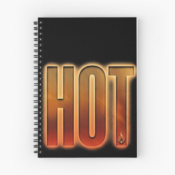 Item preview, Hot Fiery Glow Typography Bold Flame Aesthetic designed and sold by Meivelle.