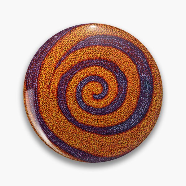 Item preview, Aboriginal Inspired Art - Hypnotic Spiral Circles designed and sold by GrinGalore.