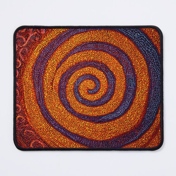 Item preview, Aboriginal Inspired Art - Hypnotic Spiral Circles designed and sold by GrinGalore.