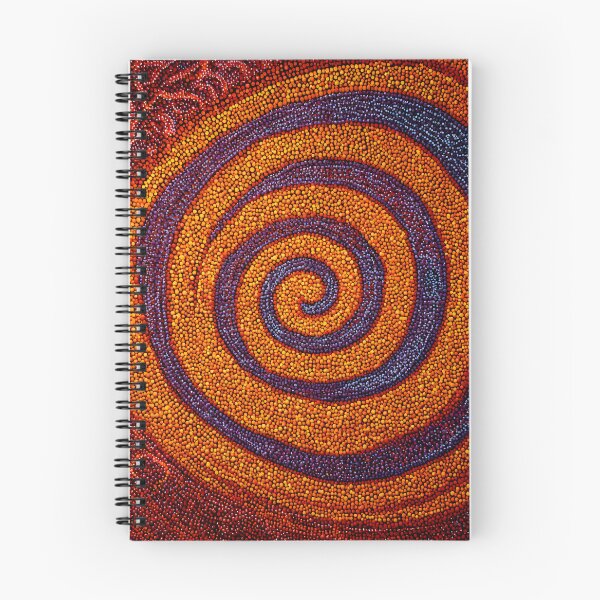 Item preview, Aboriginal Inspired Art - Hypnotic Spiral Circles designed and sold by GrinGalore.