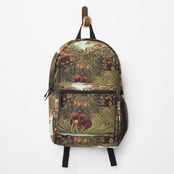 Item preview, Monkeys and Orange Exotic Landscape Henri Rousseau Art designed and sold by ArtUnova.