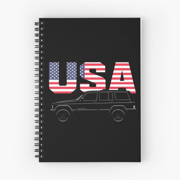 Item preview, Cherokee XJ con bandera de EE. UU. - Patriótico designed and sold by Off-Road-Zone.