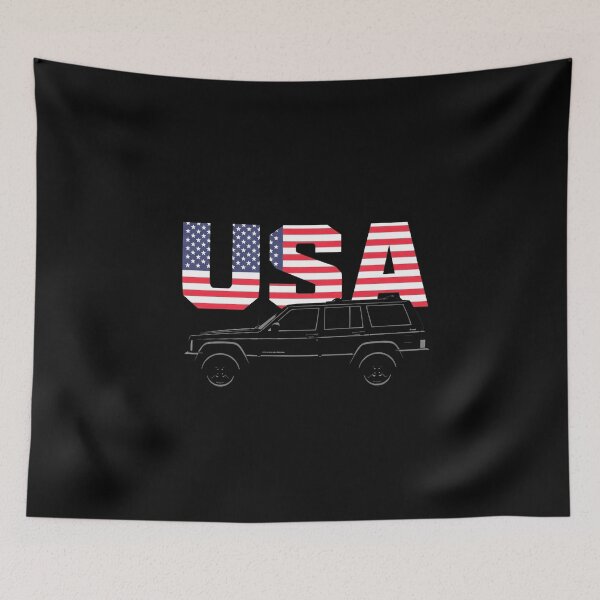 Item preview, USA Flag Cherokee XJ - Patriotic designed and sold by Off-Road-Zone.