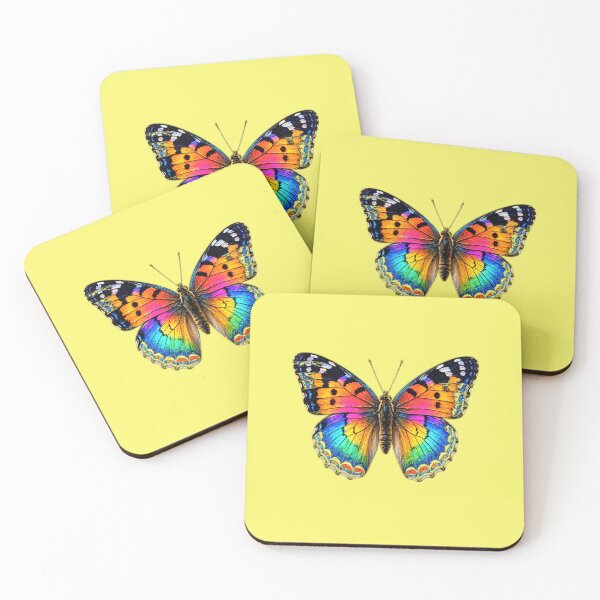 Item preview, Colorful Butterfly Art, Vibrant Nature Design for Stickers, Apparel & Gifts designed and sold by shorethings.