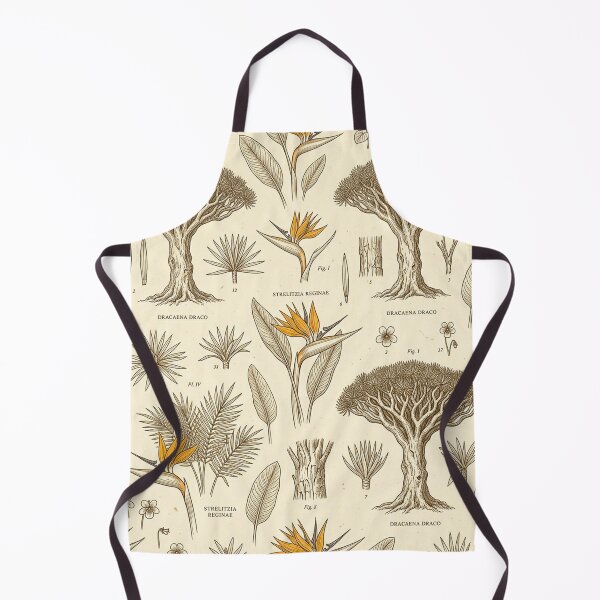Item preview, Vintage Botanical Illustration Canary Islands Flora Dragon Tree Pattern designed and sold by MT-Hub | Cute Aesthetic Art, Stickers & Phone Cases.