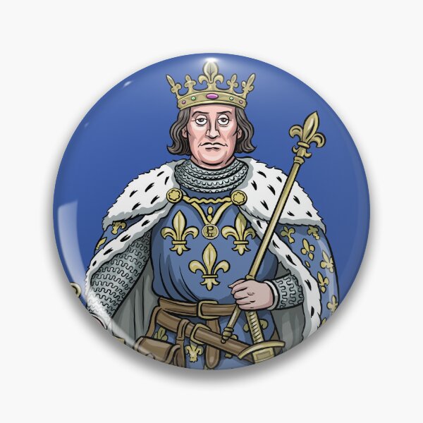 Item preview, King Philip II of France | by MacKaycartoons designed and sold by MacKaycartoons.