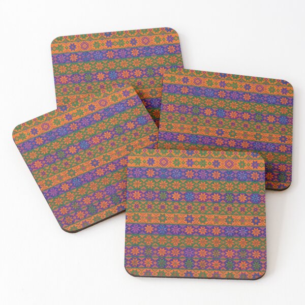 Item preview, Vibrant Thai Phrae Wa Silk Pattern - Seamless Ethnic Geometric Textile designed and sold by warayut.