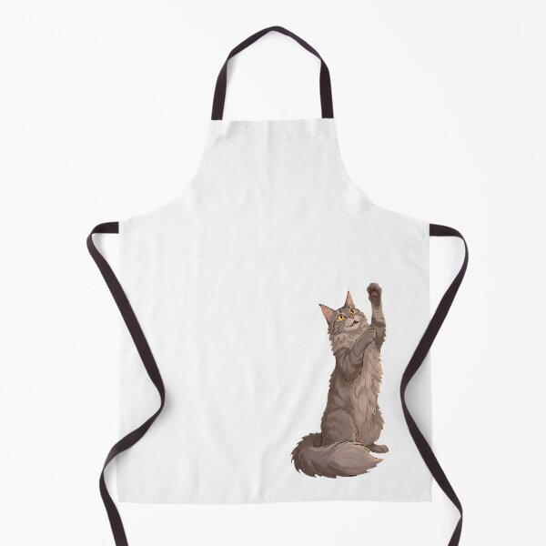 Item preview, Maine Coon Mood #04: Playful Paw Reach designed and sold by Quiet Joy Studio.