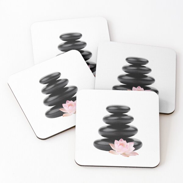 Item preview, Zen, Serenity: Stones and Lotus designed and sold by montaodujour.