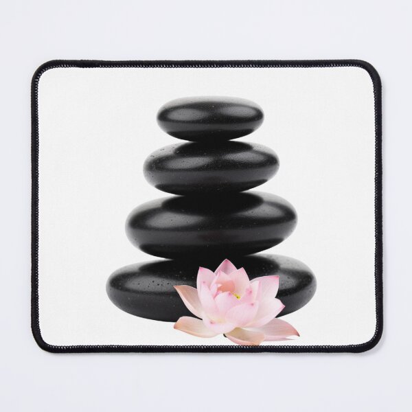 Item preview, Zen, Serenity: Stones and Lotus designed and sold by montaodujour.