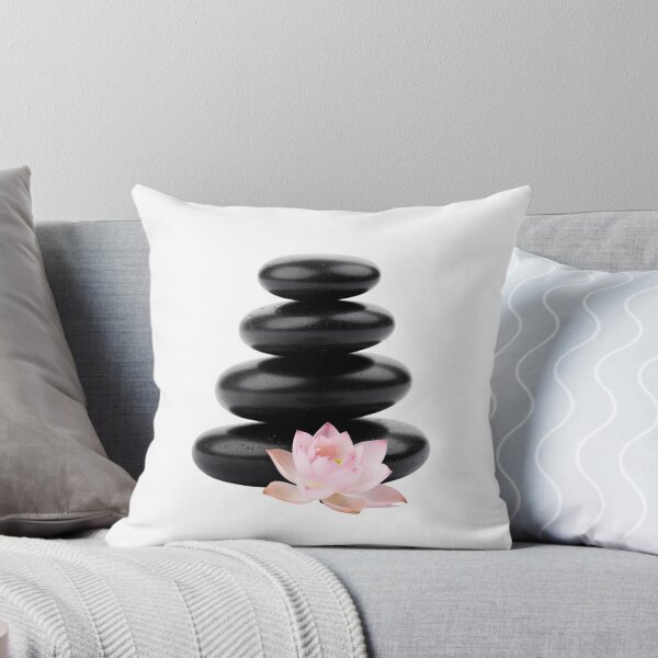 Item preview, Zen, Serenity: Stones and Lotus designed and sold by montaodujour.