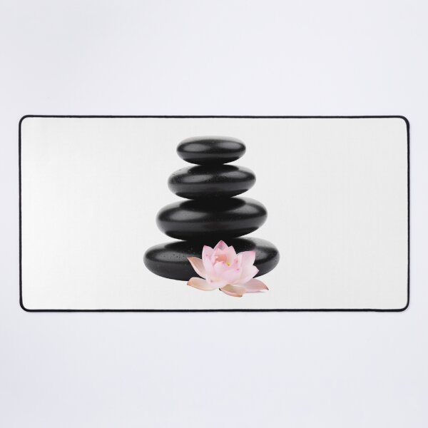 Item preview, Zen, Serenity: Stones and Lotus designed and sold by montaodujour.