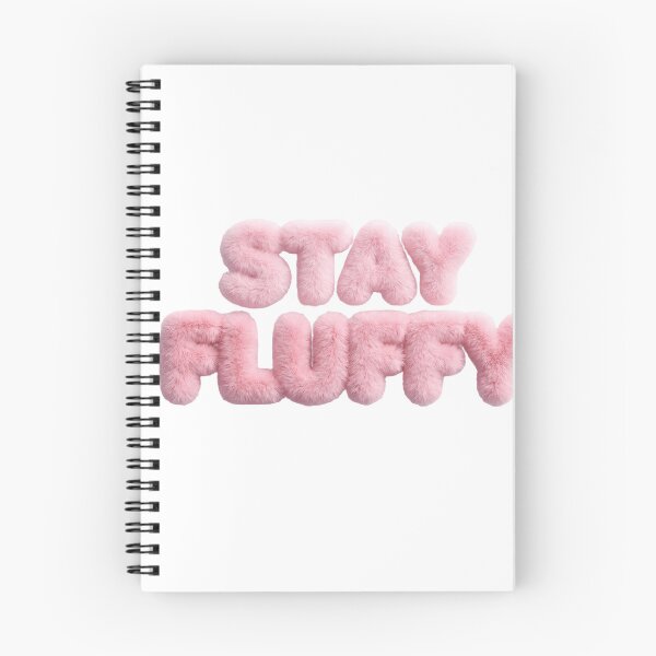 Item preview, Stay fluffy, motivation caption, title, text, nice, fur designed and sold by wizard-work.