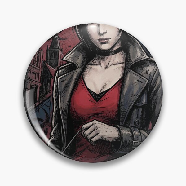 Item preview, Resident Evil Ada Wong Vaporwave Retro Synthwave Design designed and sold by Senpaiwaves.