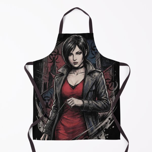 Item preview, Resident Evil Ada Wong Vaporwave Retro Synthwave Design designed and sold by Senpaiwaves.