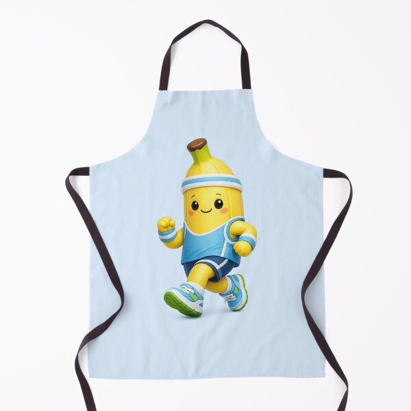 Item preview, Cute Banana Runner 3D | Fitness Fruit Jogging Character Calm Aesthetic designed and sold by Moons Studio.