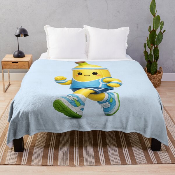 Item preview, Cute Banana Runner 3D | Fitness Fruit Jogging Character Calm Aesthetic designed and sold by Moons Studio.
