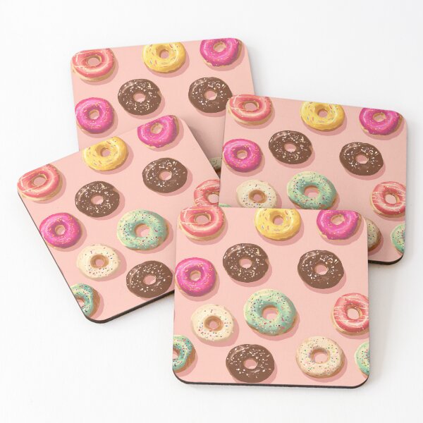 Item preview, Colorful Donut Sprinkles Sweet Dessert Pattern designed and sold by NicolasGlowArt.